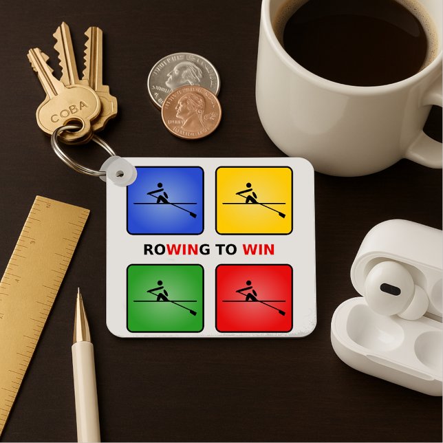 Llavero Remando para ganar cuatro colores (Subido por el creador)