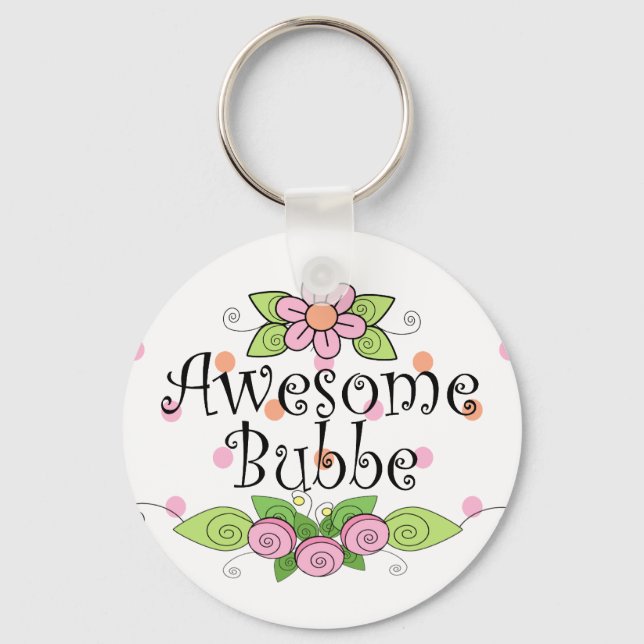 Llavero Remera Awesome Bubbe (Anverso)