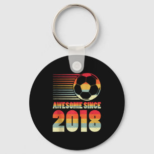 Llavero Remera Awesome Desde 2018 Fútbol 8º Cumpleaños 