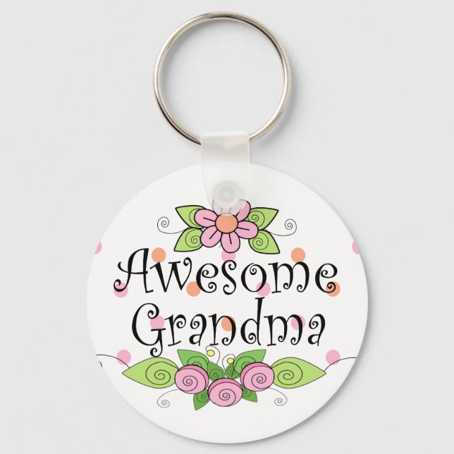Llavero Remera de Abuela Increíble (Anverso)