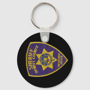 Llavero Remiendo del departamento de los sheriffs del