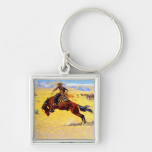 Llavero Remington Old West Horse y Cowboy