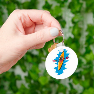 Llavero Remo de kayak deporte acuático
