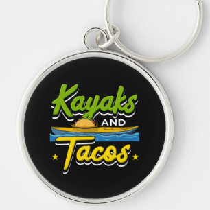 Llavero Remo en kayak - Kayaks y Tacos Divertido Remo en K