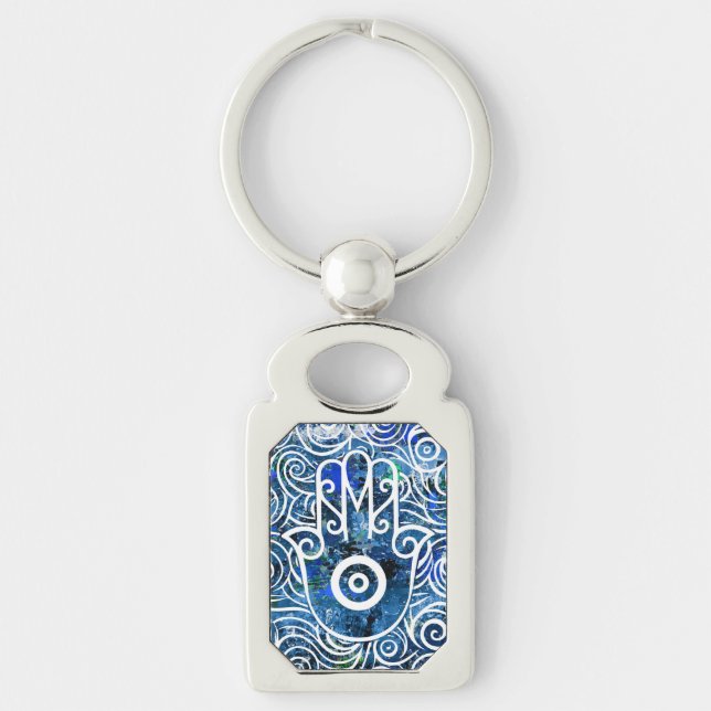Llavero Remolinos de Hamsa (Anverso)