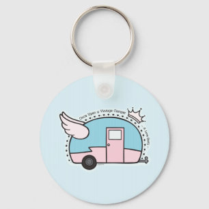 Llavero Remolque de caravana vintage
