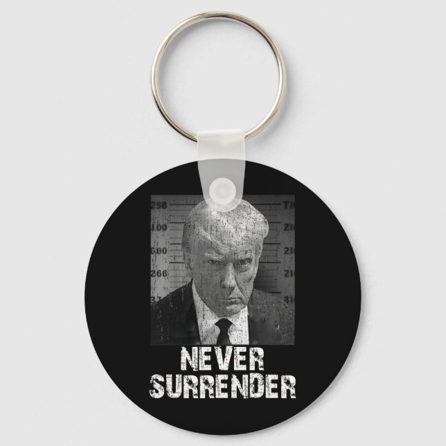 Llavero Rendirse a favor de Trump (Anverso)