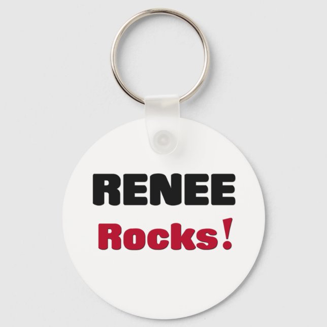 Llavero Renee Rocks (Anverso)