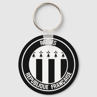 Llavero Rennes Round Emblem