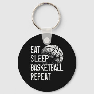 Llavero Repetición de básquetbol para dormir para hombres