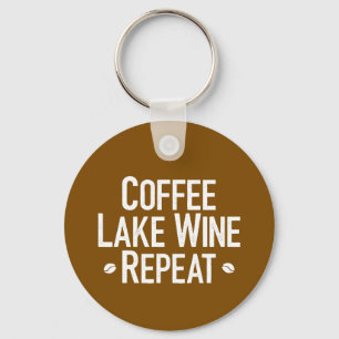 Llavero Repetición del vino de Coffee Lake