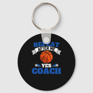 Llavero Repite Después De Mí Sí Entrenador Baloncesto - Az