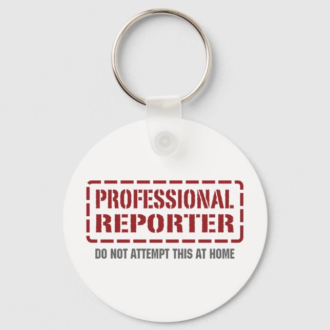 Llavero Reportero profesional (Anverso)