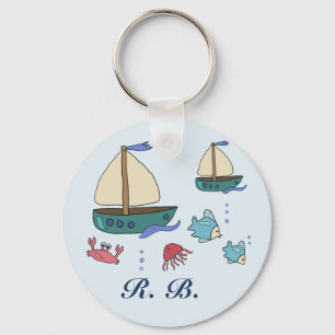 Llavero Representación de agua personalizada