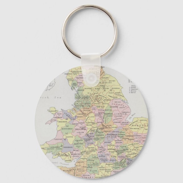 Llavero Representación parlamentaria | Inglaterra y Gales (Anverso)
