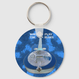 Llavero Reproducir la cadena de claves Blues