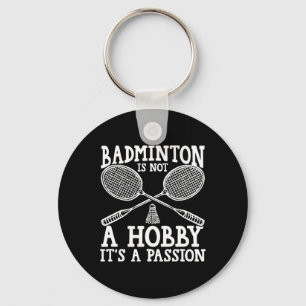 Llavero Reproductor de Badminton lanzadera