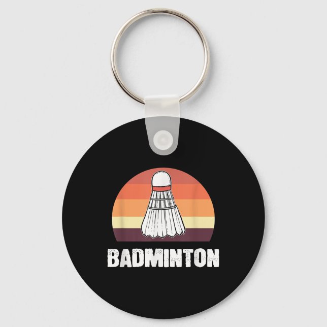 Llavero Reproductor de Badminton Shuttle (Anverso)