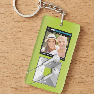Llavero Reproductor de MP3 con foto y canción personalizad