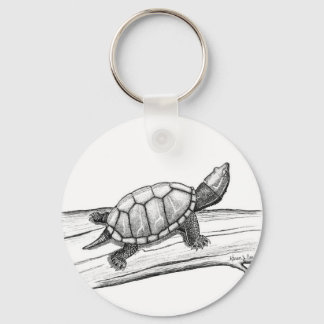 Llavero Reptil/Tortuga/Tortuga de Stinkpot