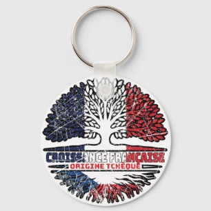 Llavero República Checa República Francesa Francia Árbol R