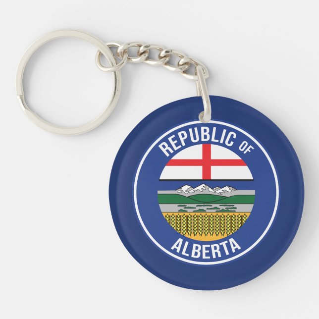 Llavero República de Alberta WEXIT (Frente)