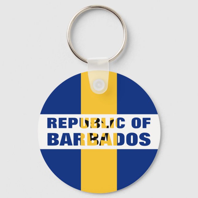 LLAVERO REPÚBLICA DE BARBADOS (Anverso)