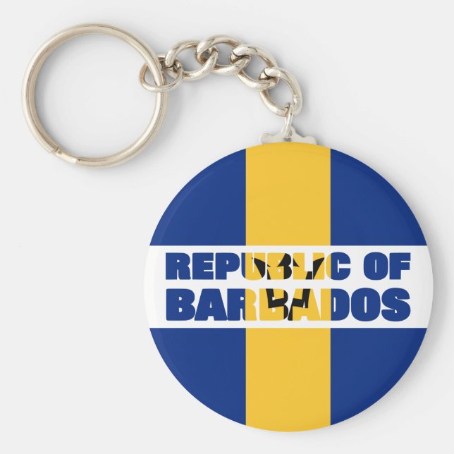 LLAVERO REPÚBLICA DE BARBADOS (Frente)