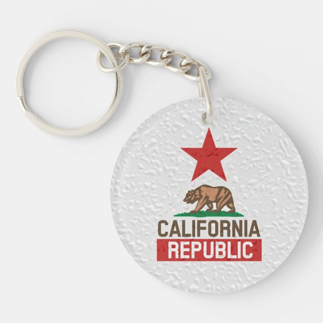 Llavero República de Wet California (Frente)
