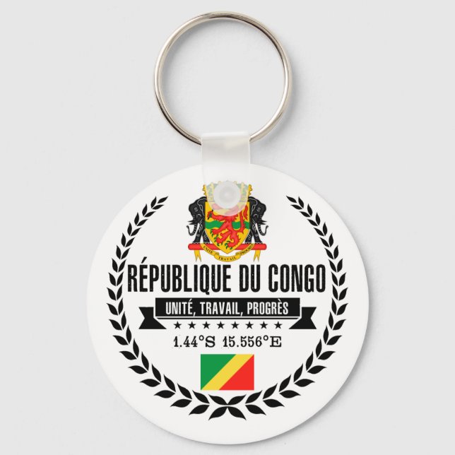 Llavero República del Congo (Anverso)