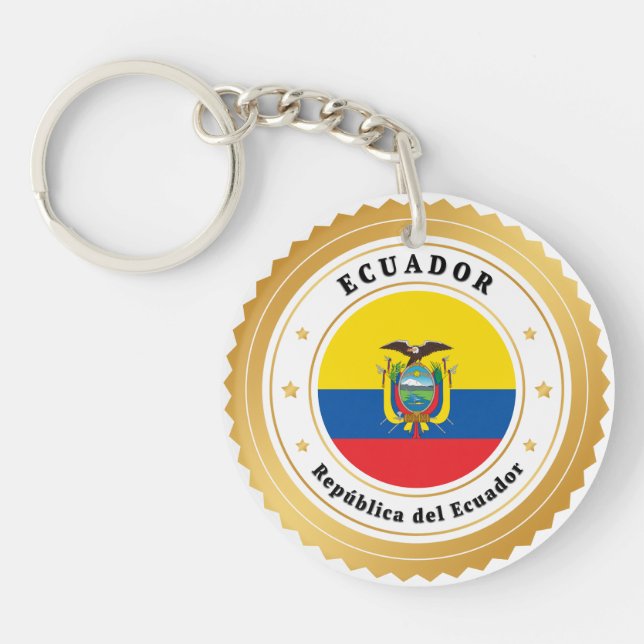 Llavero República del Ecuador (Frente)
