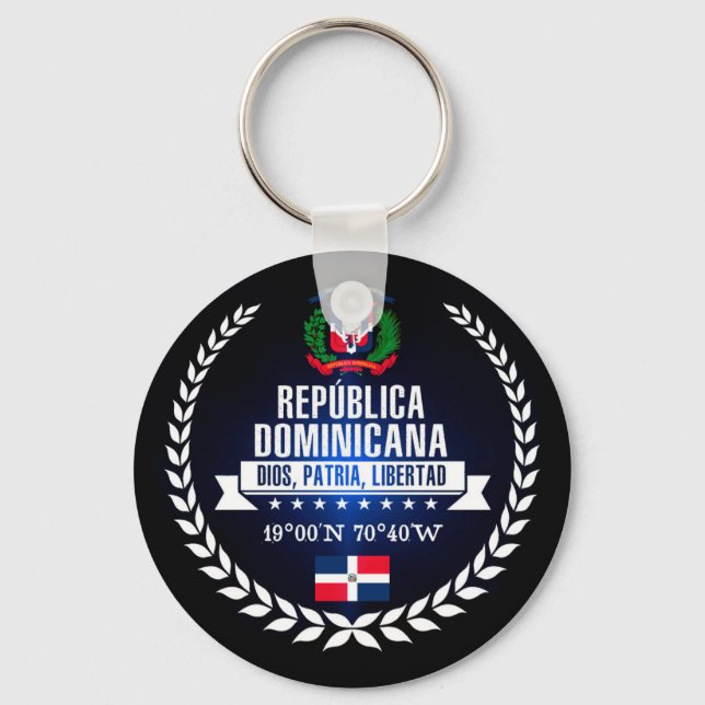 Llavero República Dominicana (Anverso)