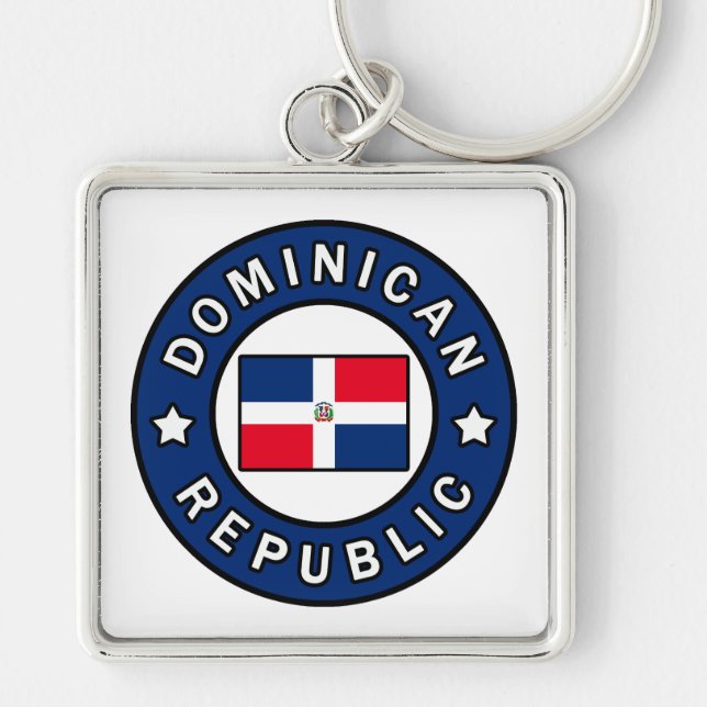 Llavero República Dominicana (Frente)