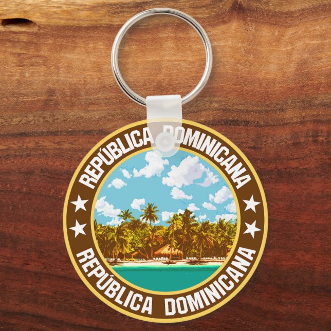 Llavero República Dominicana (Anverso)