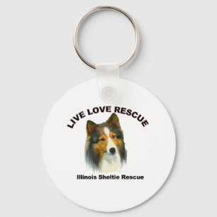 Llavero Rescate de amor en vivo de Keychain