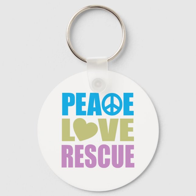 Llavero Rescate de amor por la paz (Anverso)