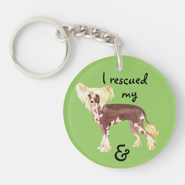 Llavero Rescate de los chinos detenidos (Frente)