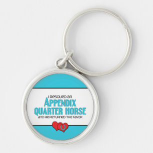 Llavero Rescaté un Caballo Apéndice Trimestre (Caballo M