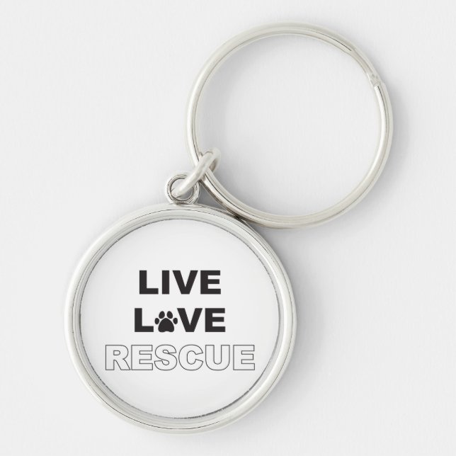 Llavero Rescate vivo del amor (Frente)