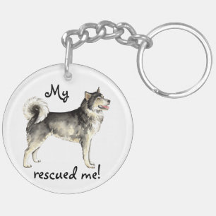 Llavero Rescue Alaskan Malemute