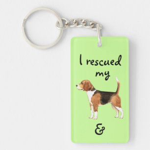 Llavero Rescue Beagle