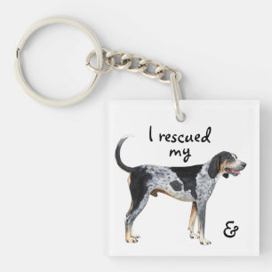 Llavero Rescue Bluetick Coonhound