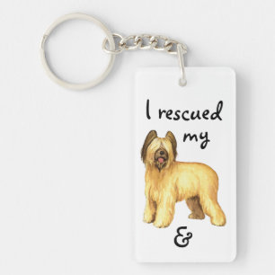 Llavero Rescue Briard