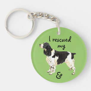 Llavero Rescue English Springer Spaniel