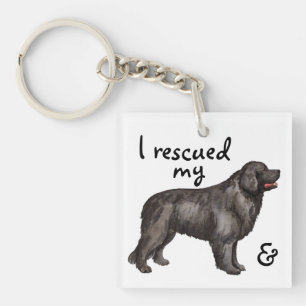 Llavero Rescue Newfoundland