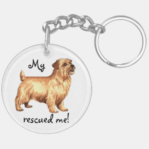 Llavero Rescue Norfolk Terrier