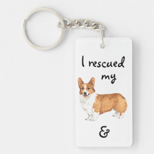 Llavero Rescue Pembroke Welsh Corgi