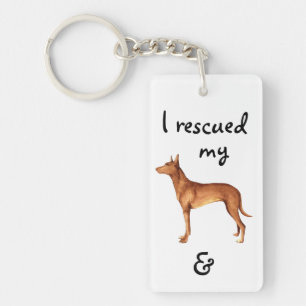 Llavero Rescue Pharaoh Hound