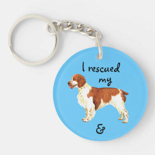 Llavero Rescue Welsh Springer Spaniel
