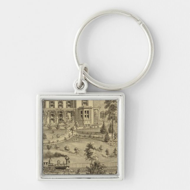 Llavero Residencia de David R Kerr (Frente)